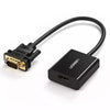 UGREEN 50945 VGA TO HDMI ADAPTER WITH AUDIO 1080P 60HZ
