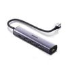 UGREEN 20932 USB-C TO GIGABIT ETHERNET ADAPTER 3XUSB 3.0 PORTS PD