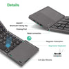 V-tech B033 Foldable Bluetooth Keyboard With Touchpad