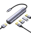 UGREEN 20197 USB-C TO 4XUSB 3.0 ,HDMI ADAPTER