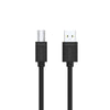 UNITEK USB2.0 MALE TO USB-B CABLE 2M (Y-C4001GBK)