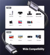 UGREEN 25914 8K HDMI MALE TO MALE CABLE METAL BRAIDED 10M