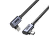 UNITEK USB C TO C 90° FAST CHARGING CABLE 100W 1M (C14147ABK01)