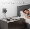 UNITEK 4-Port GaN Charger with Smart Display 100W (P1131ABK01-EU)