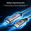 UNITEK DISPLAY PORT 1.4 TO HDMI CABLE 1.8M 8K@60HZ (V1616AGY01)
