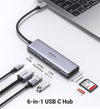 UGREEN 60384 USB-C TO 3XUSB 3.0, HDMI , TF/SD CARD PD ADAPTER