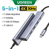 Ugreen 15495 Revodok 5-in-1 USB-C Hub with 4K HDMI