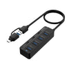 AMAZE TYPE C + USB 3.0 7 PORT HUB A327