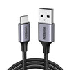 UGREEN 60128 USB-A TO USB-C CABLE ALUMINUM BRAID 2M