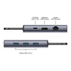 UNITEK TYPE C 6-IN-1 USB C HUB (D1113CGY01)