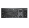 A4tech FBX50C Bluetooth 2.4G Wireless Keyboard - Grey