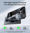 Anker 167.5W 3 Port Car Charger 2*USB C, 1*USB A (A2737)