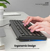 AMAZE PROBUS CHOCOLATE KEYS WIRED KEYBOARD A734