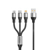 AMAZE 3 IN 1 CABLE BRAIDED 3.5A 1.2M A30