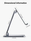 UGREEN 40393 FOLDABLE METAL TABLET STAND BLACK