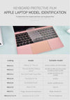 Coteci Transparent Keyboard Cover Pro 13" 2020 M1 (A2338,A2289, A2251)