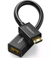 UGREEN 20137 MINI HDMI MALE TO HDMI F/M 4K ADAPTER