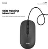 AMAZE PROBUS SILENT TOUCH WIRED MOUSE A704