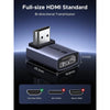 UGREEN 85632 Right Angle Male to Female HDMI 2.1 Adapter 2 Pack