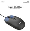 AMAZE PROBUS SILENT TOUCH WIRED MOUSE A704