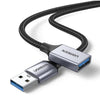 UGREEN 10495 USB 3.0 EXTENTION CABLE BRAIDED 1M