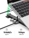 Ugreen 80551 USB-C to 2*USB3.0 HDMI SD TF Card Reader Docking Station Laptop Stand