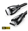 UGREEN 80401 HDMI TO HDMI 8K CABLE BRAIDED 1M