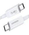 UGREEN 40113 THUNDERBOLT 3 USB4 GEN3 C TO C CABLE 100W 40GBPS 0.8M