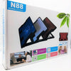 N88 Laptop Cooler Quiet Fan 2 USB Ports