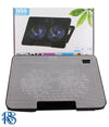 N99 F2 USB Dual Fan Hollow Carved Design Heat Dissipation Laptop Cooling Pad