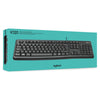 Logitech K120 USB Wired Keyboard Black