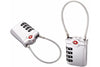 COTECi Zinc Alloy TSA Customs Combination Lock Steel-wire version
