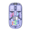 VTech XWD118 Crystal Mouse, Wireless Mouse, Dual Mode, 2.4/Bluetooth, Rechargeable
