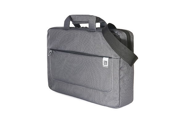 Tucano Stilo Borsa Business Zainabile Per MacBook E Laptop 15,6" - Ecopelle, Due Scomparti, Spallacci Scomparsi, Tracolla Regolabile