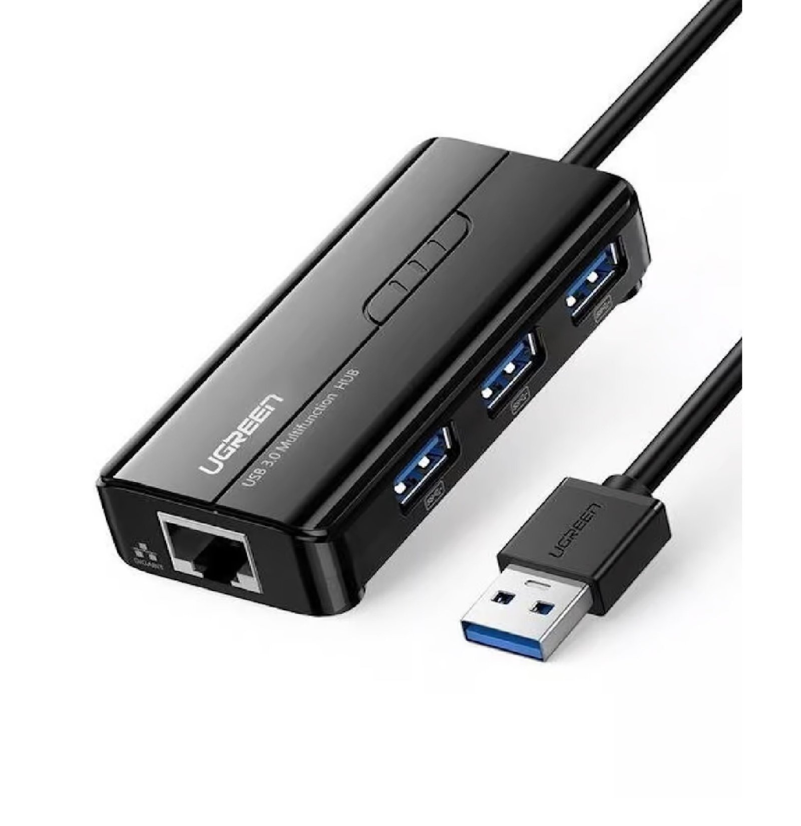 UGREEN 20265 USB 3.0 3 Port Hub Ethernet Adapter
