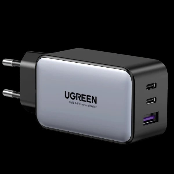 UGREEN 10335 Nexode 65W GAN Charger USB C X2/ USB A X1