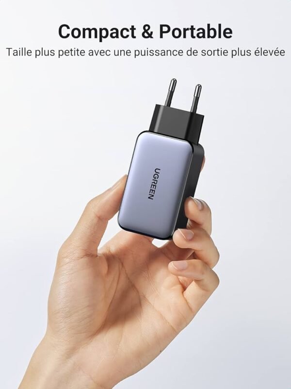 UGREEN 10335 Nexode 65W GAN Charger USB C X2/ USB A X1