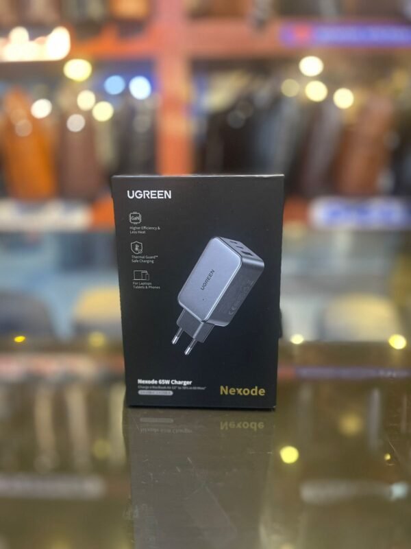 UGREEN 10335 Nexode 65W GAN Charger USB C X2/ USB A X1