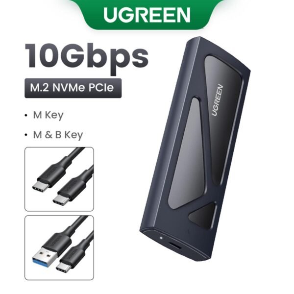 UGREEN 15512  M.2 NVME 10GBPS SSD ENCLOSURE