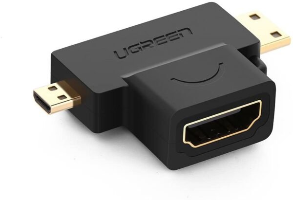 UGREEN 20144 MICRO+MINI HDMI TO HDMI F/M ADAPTER