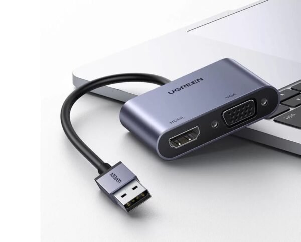 UGREEN 20518 USB 3.0 TO HDMI + VGA CONVERTER