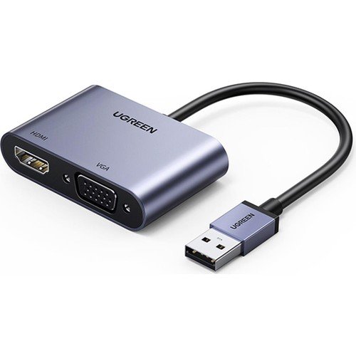 UGREEN 20518 USB 3.0 TO HDMI + VGA CONVERTER
