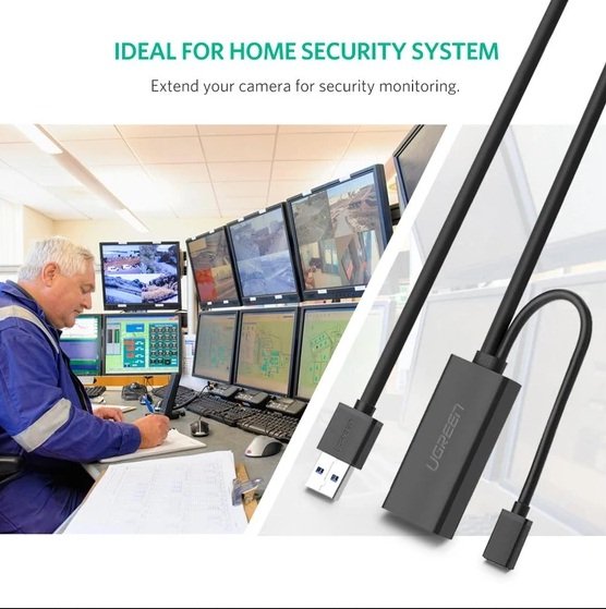 UGREEN 20827 USB 3.0 ACTIVE EXTENTION CABLE 10M