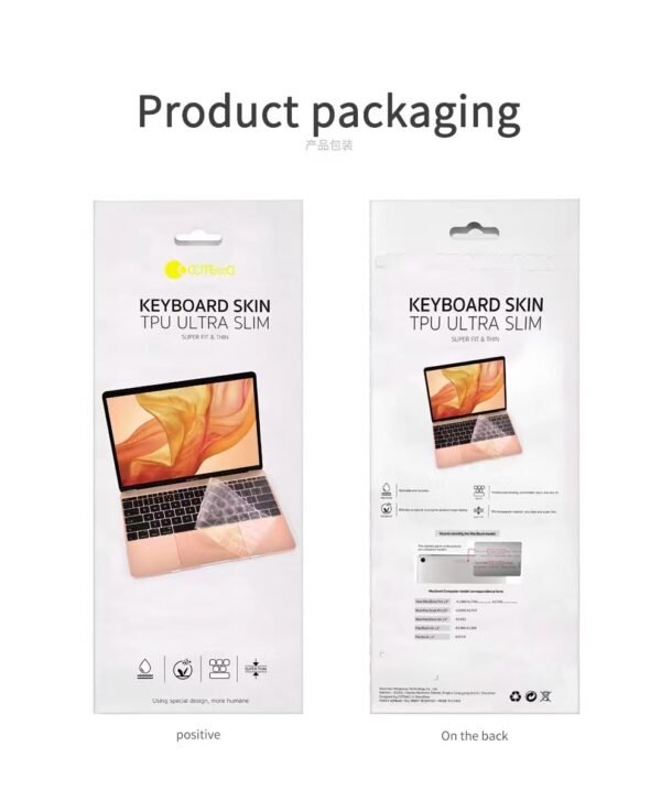 Coteci Transparent Keyboard Cover Air 13″ 2020 A2179/A2337