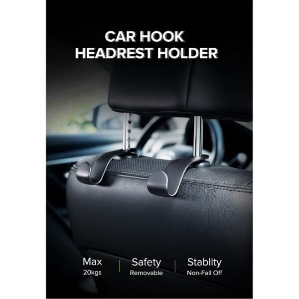 UGREEN 30337 CAR SEAT HANGER BLACK
