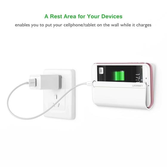 UGREEN 30394 ADHESIVE WALL PHONE CHARGING HOLDER