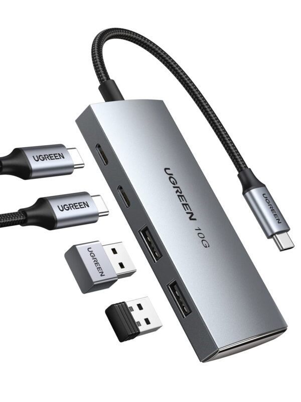 UGREEN 30758 USB-C TO 2XUSB + 2XUSB-C 4-PORT HUB 10GBPS