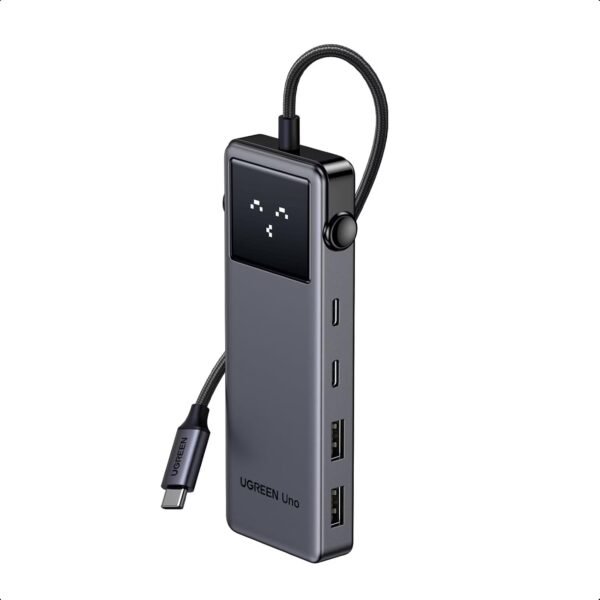 UGREEN 35998 Uno 6-in-1 USB-C Hub with 10Gbps USB-C & USB-A Data Ports 4K@60Hz HDMI