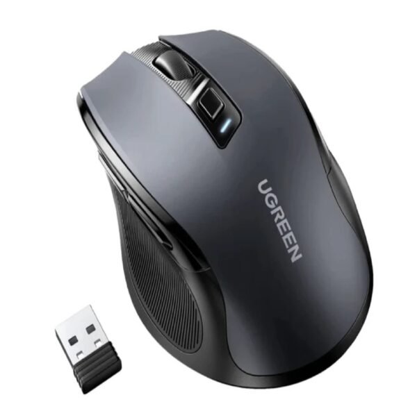 UGREEN 90545 Wireless Mouse, 2.4G with 5 Level DPI Setting 4000DPI 2.4G Ergonomic Silent Wireless Mice