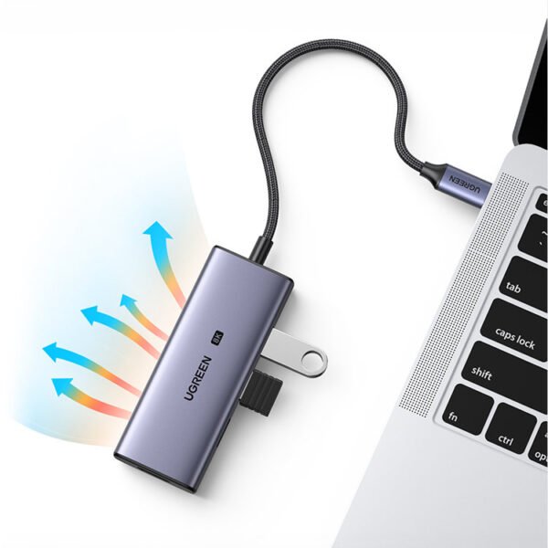 UGREEN 50629 USB-C 8K 4-IN-1 3XUSB 3.0, HDMI ADAPTER